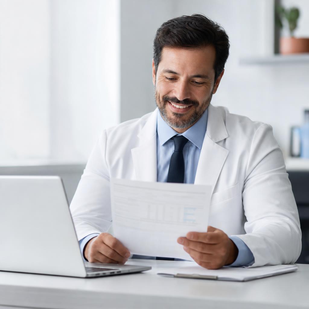 Médico atendido pela Advanced Contábil Saúde